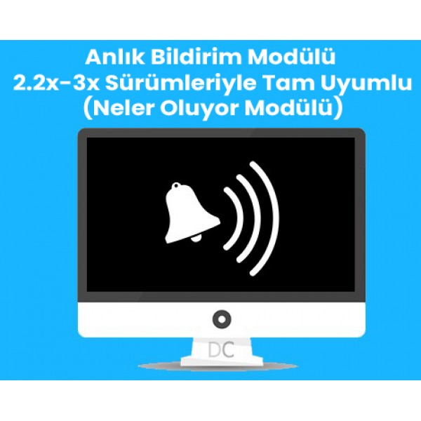 Site de Neler Oluyor Modülü (Gerçek Zamanlı Bildirimler)