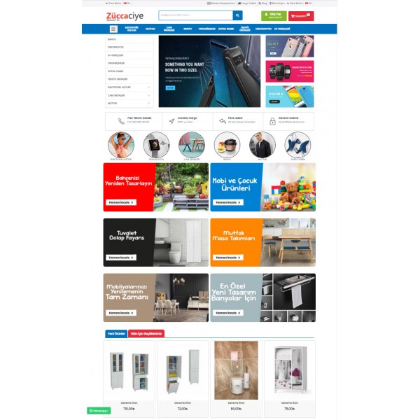 Opencart 3.x Züccaciye Teması